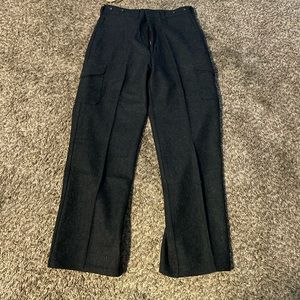 Vintage NEW Filson Mens Size 36 Wool Mackinaw Field Pants in Charcoal Gray USA